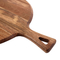 Блок мясника прямоугольника бамбуковый, плаха акации деревянная с ручкой