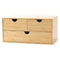Подгонянный ящик для хранения столешницы бамбуковый с 3 ящиками